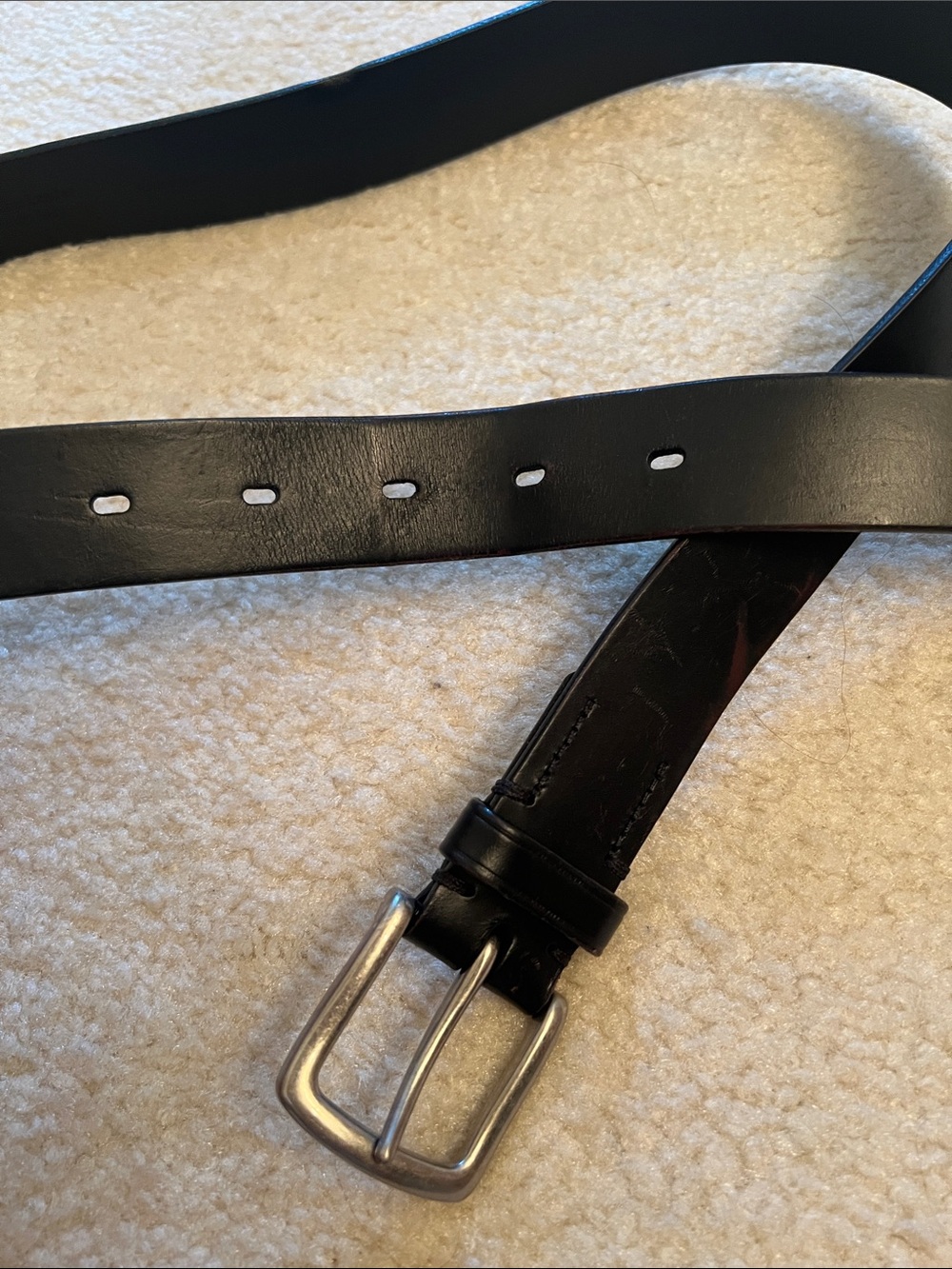 Men’s leather belt